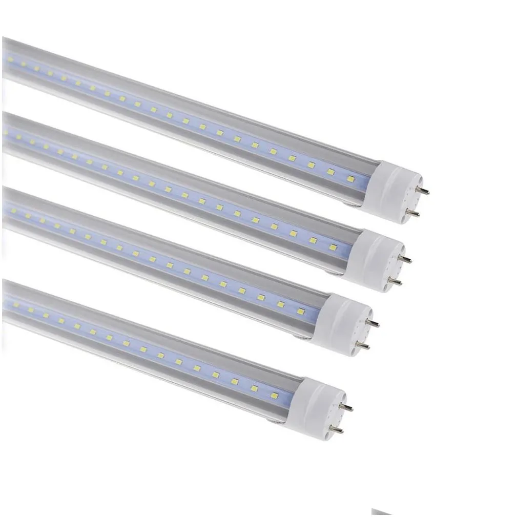 led tube t8 g13 2ft 3ft 4ft 5ft 6ft 8ft led bulbs t8 4 ft warm cold white 6500k fluorescent lamp smd2835 ac85265v