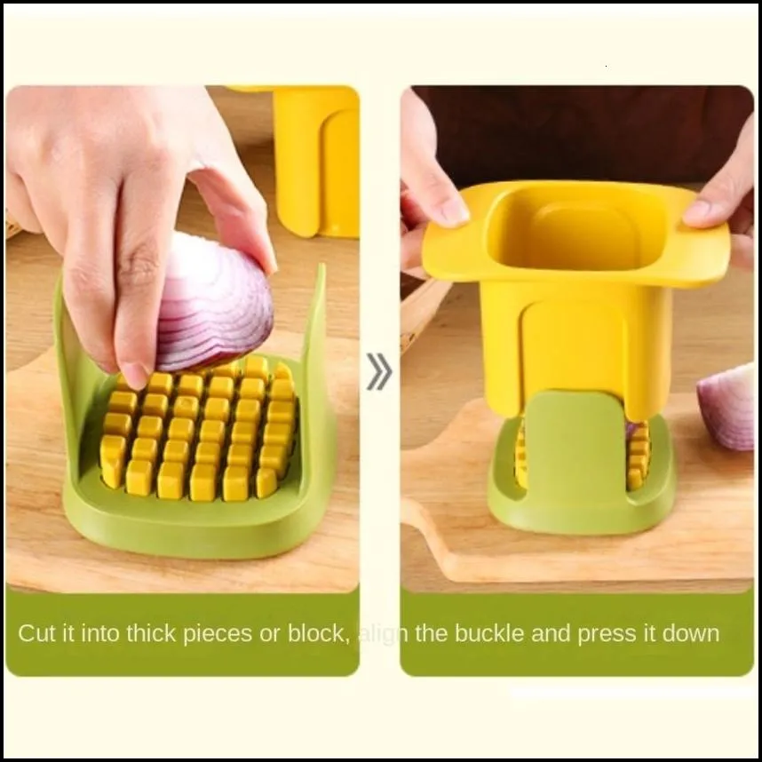fruit vegetable tools multifunctional vegetable chopper french fries cutter household hand pressure onion dicer cucumber potato slicer kitchen