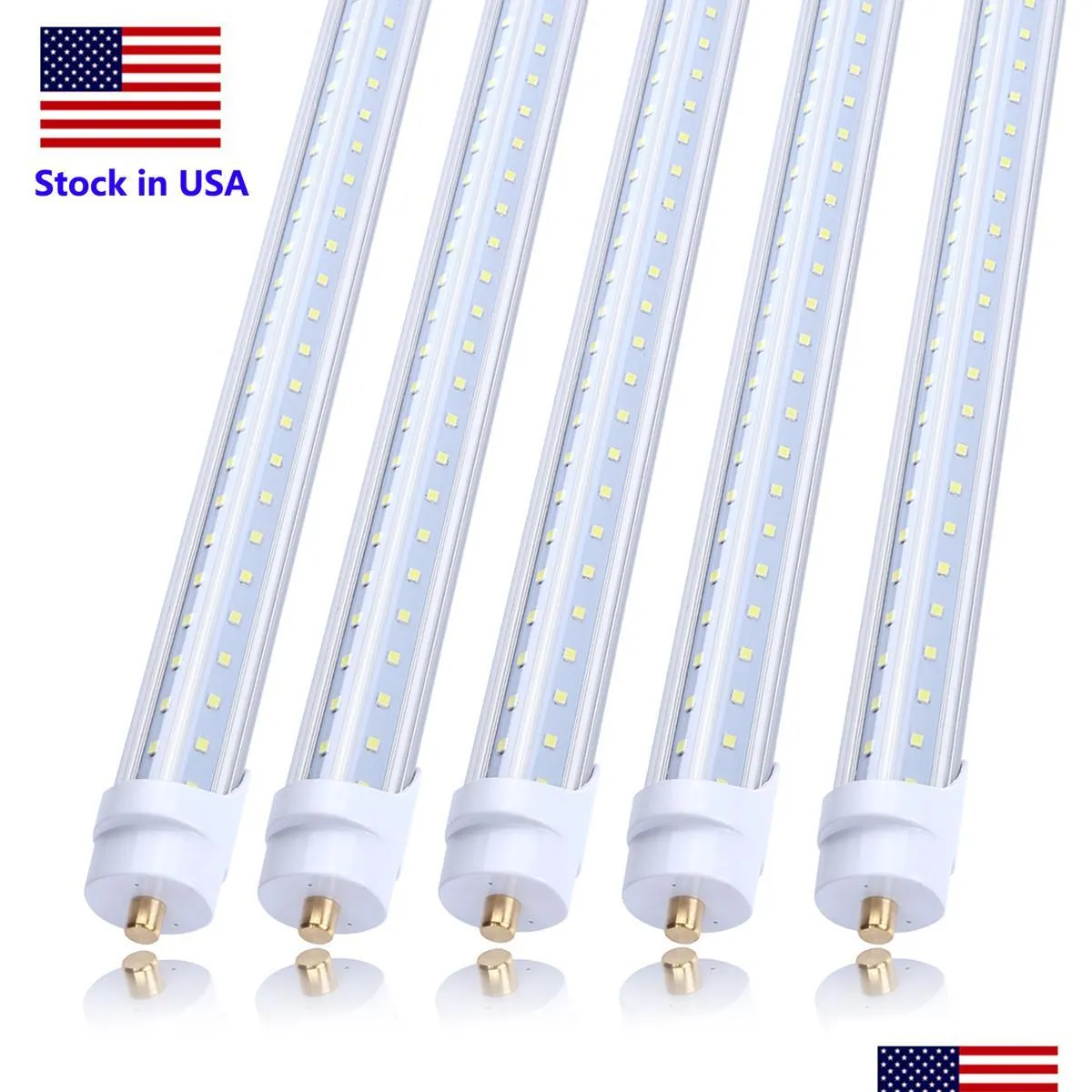 8 led bulbs 8ft tube lamp single pin fa8 t8 led tubes light 8 ft 8feet 45w leds lights tube lamp fa8 led shop lights