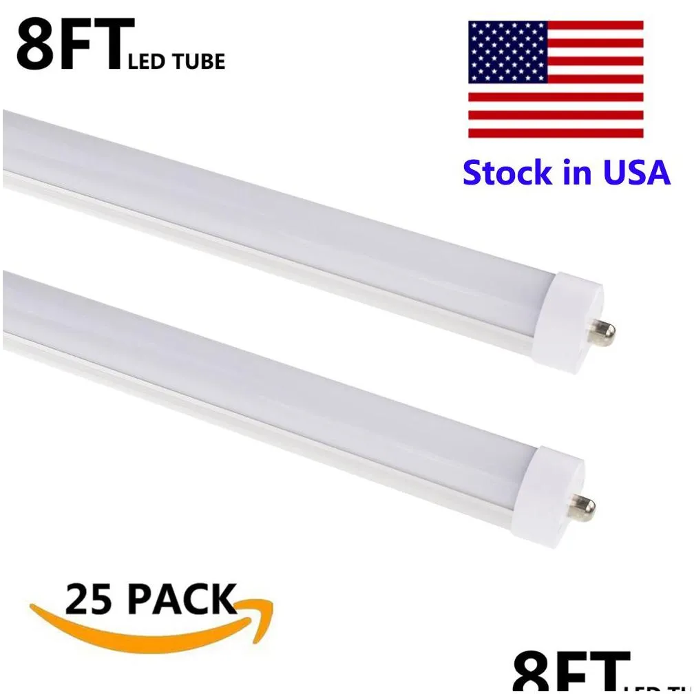 8 foot led lights f96t12 8ft led bulbs fluorescent replacement t8 t10 t12 96 45watt fa8 single pin led shop lights