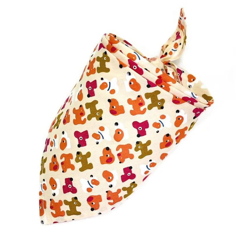 ock r b001 baby burp cloths cartoon cotton printed triangular scarf lace mixed wholesale of mother and baby products