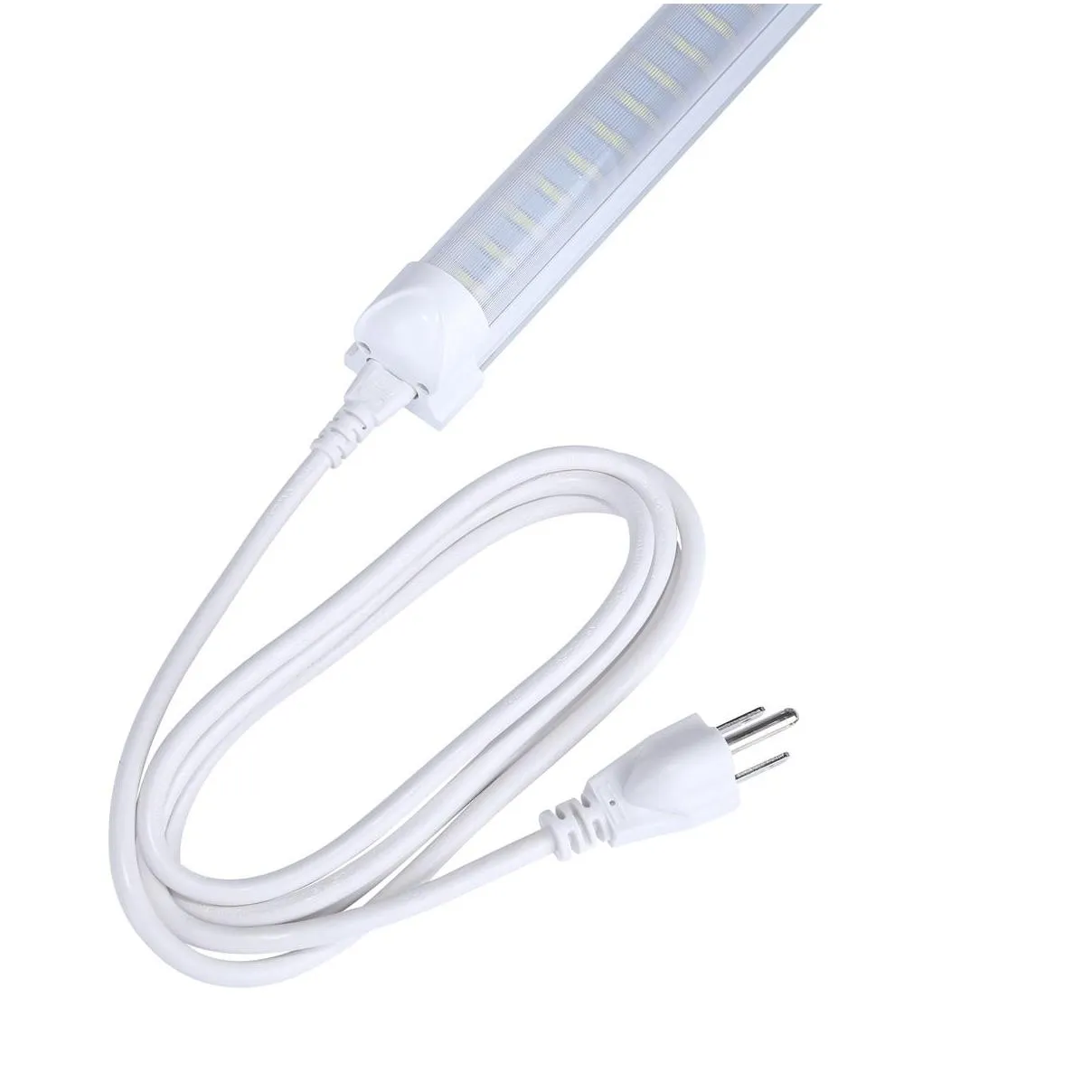 t8 extension cord holder t5 led tube wire 1ft 2ft 3ft 4ft 5ft 6ft wire connector for shop light power cable with us plug