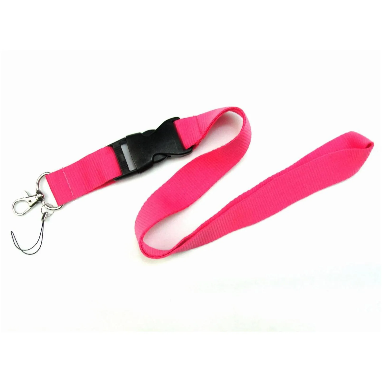 25mm width cell phone lanyard straps clothing sports brand for keys chain id cards holder detachable buckle lanyards