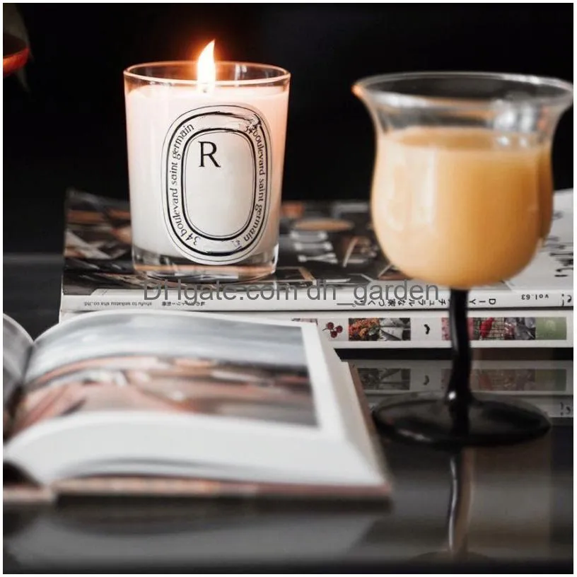 candles 190g scented candle including box dip colllection bougie pare home decoration collection item drop delivery 2022 garden dhva0