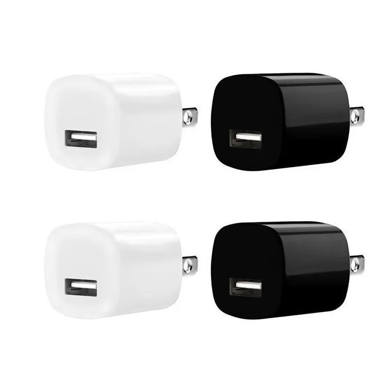factory outlet square style 5v 1a us wall charger usb plug phone adapter for samsung iphone 5 6 7 8 x android phone mp3