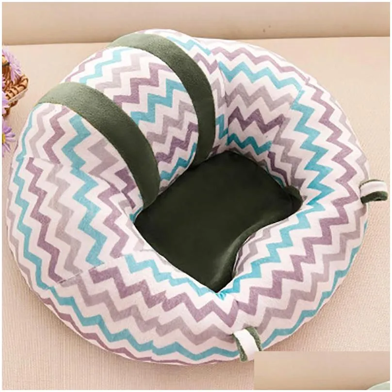 new cartoon baby seats sofa baby furniture support sit posture seat comfortable sofa 03 years kid learn eating plush soft chair