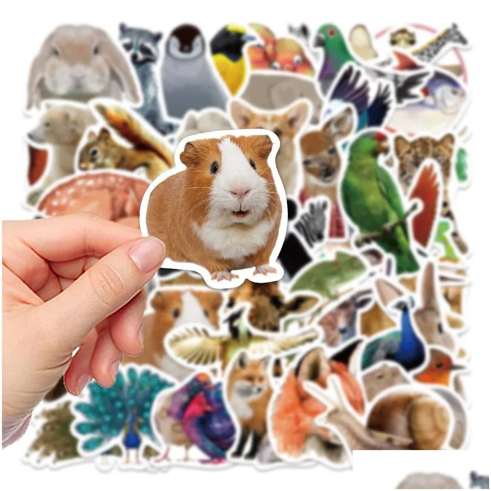 50pcs graffiti mixed animals stickers for car skateboard laptop ipad bicycle motorcycle helmet ps4 phone kids toys diy decals pvc water bottle