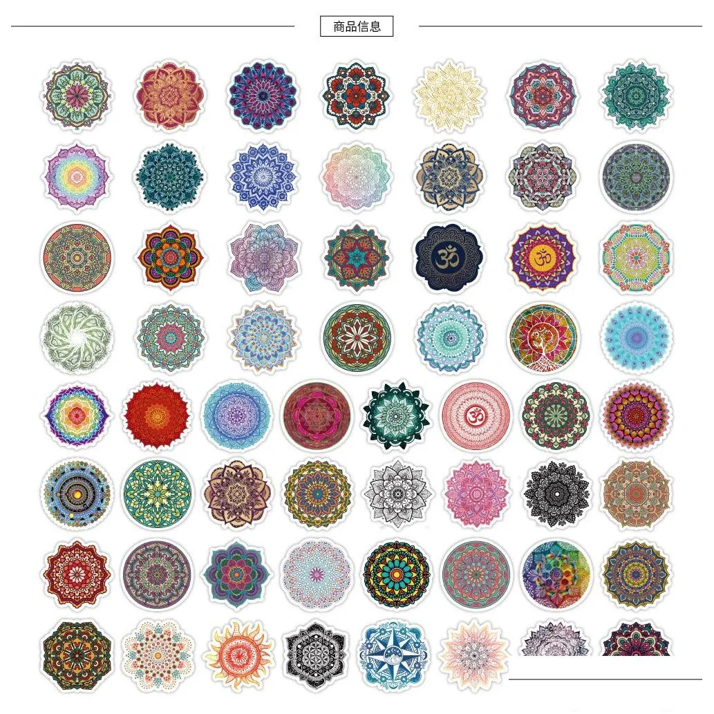 60pcs mixed skateboard stickers flower pattern for car laptop pad bicycle motorcycle helmet ps4 phone diy decals pvc guitar sticker