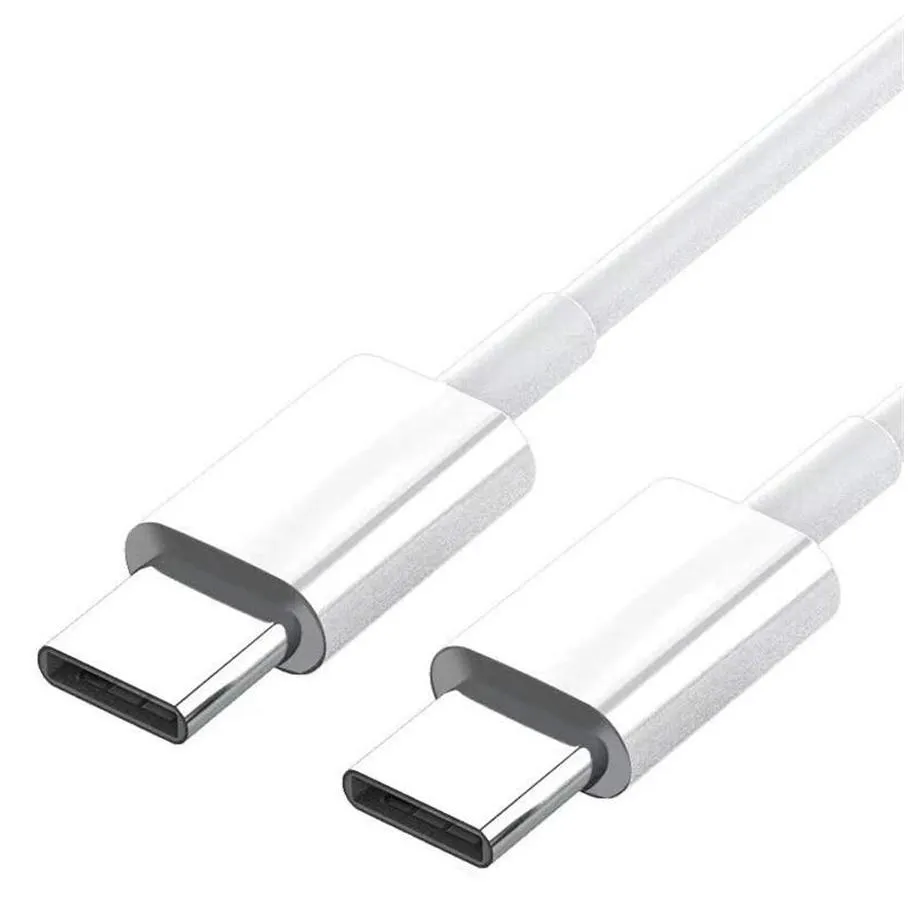 usb c to type c cables pd fast charging 18w 20w for samsung s21 s20 note 20 quick charge 4.0 1m 2m 3ft 6ft  wire