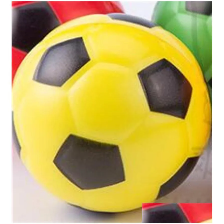 sponge foam balls mini footballs kindergarten baby kids toy balls anti stress balls squeeze toys decompression toys 779 x2