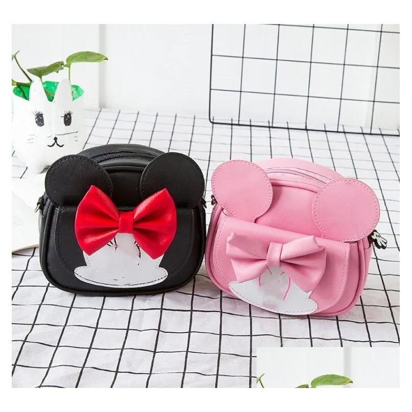 cartoon coin wallet 2023 children print handbag baby crossbody message shoulder bag factory price