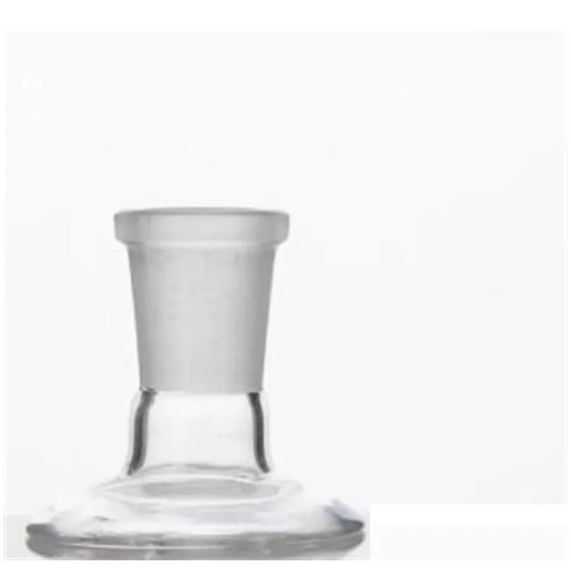 glass adaptor stand for bowl piece domes water pipe bongs adaptors 14mm 18mm male female frosted joint dropdown 3278 t2