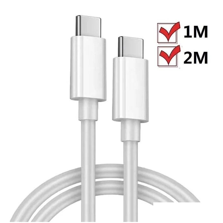 usb c to type c cables pd fast charging 18w 20w for samsung s21 s20 note 20 quick charge 4.0 1m 2m 3ft 6ft  wire