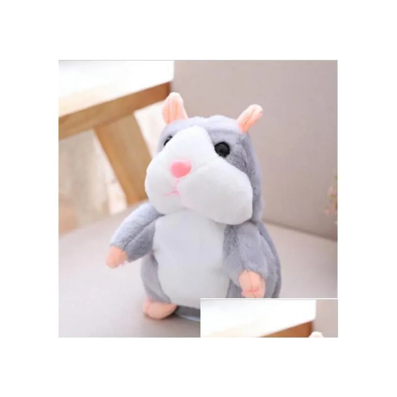 talking hamster plush toys electric walking hamsters toy speak sound record hamster kids cute dolls baby birthday christmas plush doll