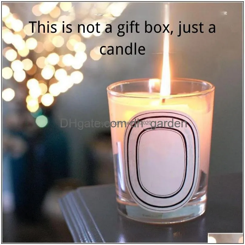 candles 190g scented candle including box dip colllection bougie pare home decoration collection item drop delivery 2022 garden dhva0