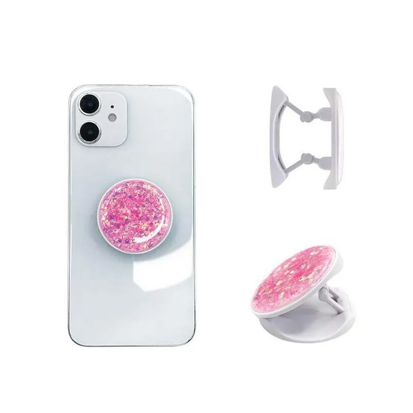 glitter bling cell phone holder cases mount grip stand sockets tablets holders for iphone xr xs samsung