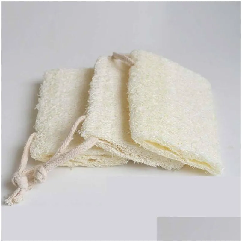 natural loofah luffa bath supplies environmental protection product clean exfoliate rub back soft loofah towel brush pot wash 12 p2