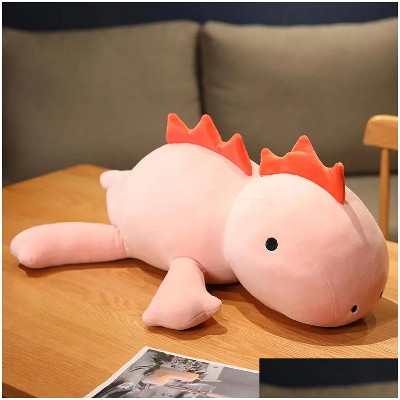 dinosaur weighted plush toys cute soft stuffed animals plushies kawaii dino sleep pillow baby anime doll birthday gift for kids 220629