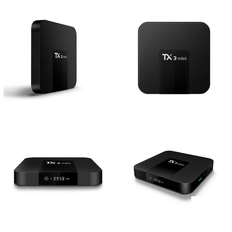 tx3 mini android 10 tv box allwinner h313 2gb 16gb set topbox 4k 1g 8g smart media player