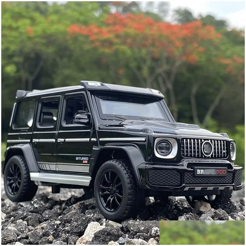 diecast model car 1/32 g700 g65 suv alloy car model diecast simulation metal toy offroad vehicles car model sound light collection childrens gift
