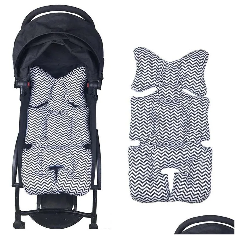 baby car seat cushion cotton infant baby stroller seat liner mattress padding pads for babyzen yoyo stroller yoya accessories 201022