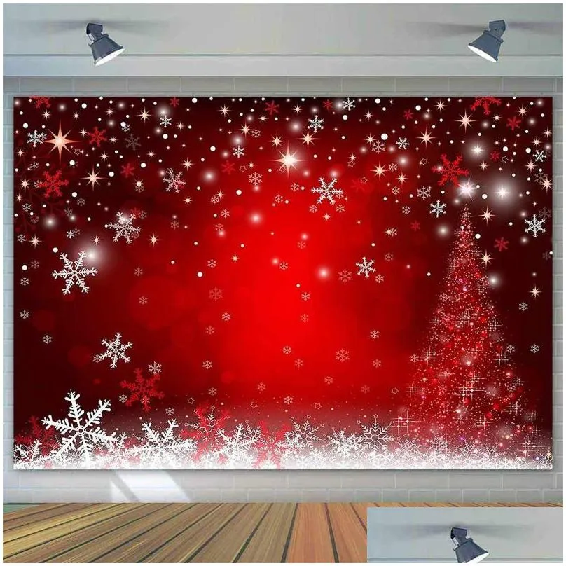 party decoration christmas backdrop birthday pography background for po studio pophone red children