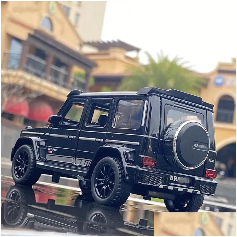 diecast model car 1/32 g700 g65 suv alloy car model diecast simulation metal toy offroad vehicles car model sound light collection childrens gift