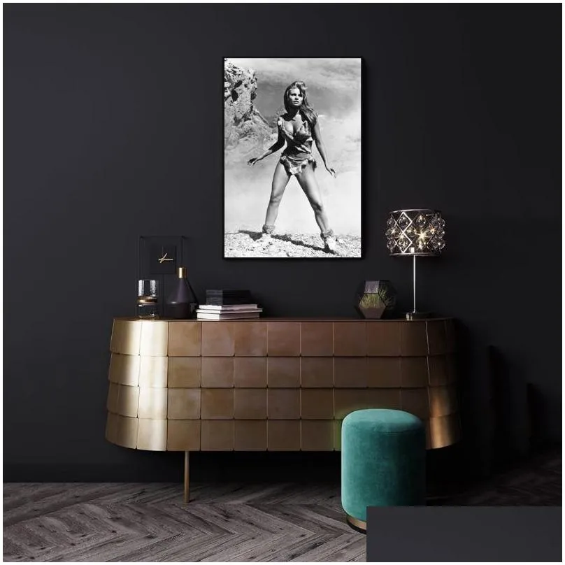 paintings raquel welch one million years bc poster print home decoration wall painting no frame