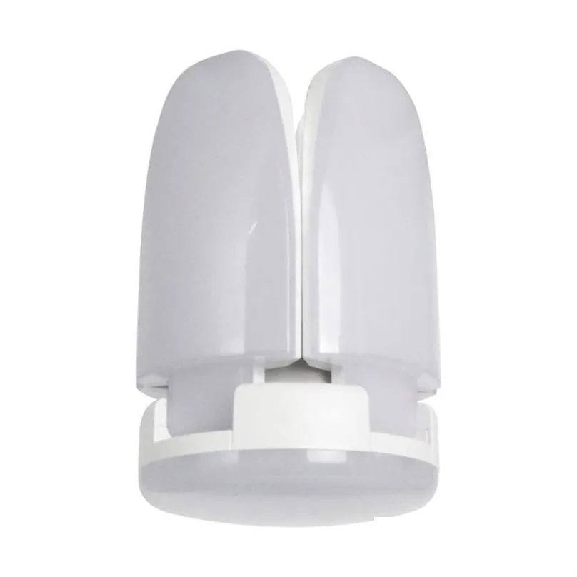 other led lighting 5400lm e27 deformation lamp 60w wide pressure white light creative folding super bright constant current for