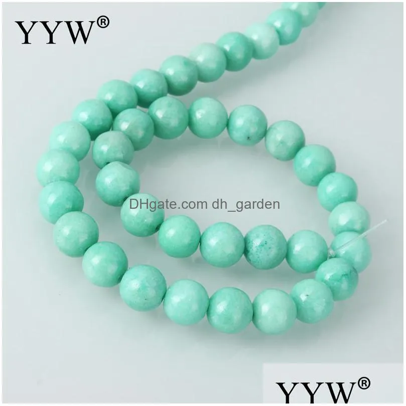 8mm natural stone amazonite beads round loose beads 6mm 8mm 10mm 12mm for jewelry making necklace diy bracelet