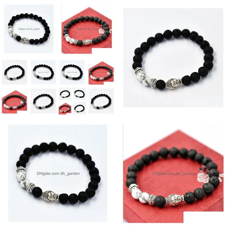 natural tophus buddhist buddha meditation beads bracelets for women men jewelry prayer bead mala bracelet shipping