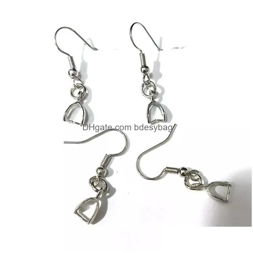 Blank Earrings Sublimation Acrylic Clear Earring Blanks Jewelry dangler with hooks for DIY Oval Shape