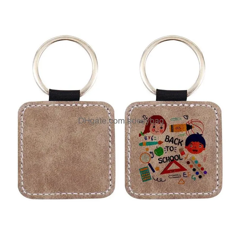 Wholesale Vintage Square Sublimation Keychains With Dual Sided Printable Key Redbubble Tags Bla