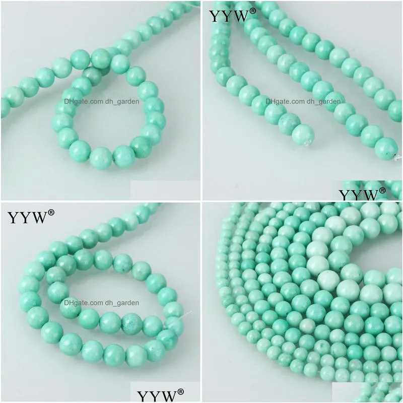 8mm natural stone amazonite beads round loose beads 6mm 8mm 10mm 12mm for jewelry making necklace diy bracelet