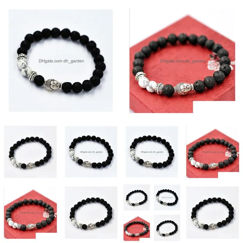natural tophus buddhist buddha meditation beads bracelets for women men jewelry prayer bead mala bracelet shipping