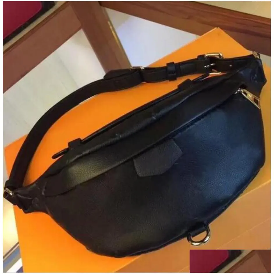 wholesale fashion pu leather waist bags women bags fanny packs handbag lady belt chest bag black colors bum bags