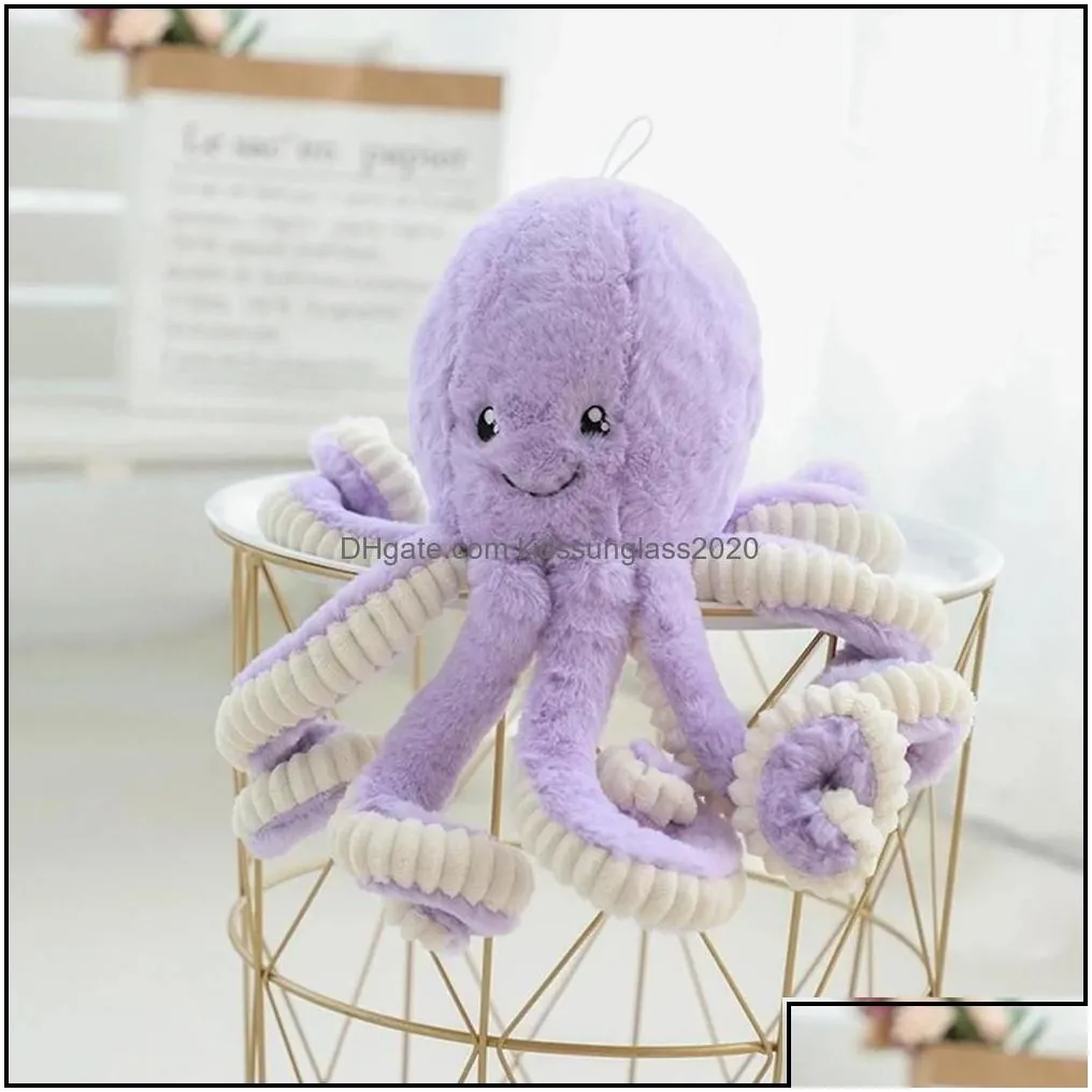 Movies Tv Plush Toy 18Cm 45Cm Lovely Simation Octopus Pendant Plush Stuffed Toy Soft Animal Home Decoration Cute Dolls Children Xmas