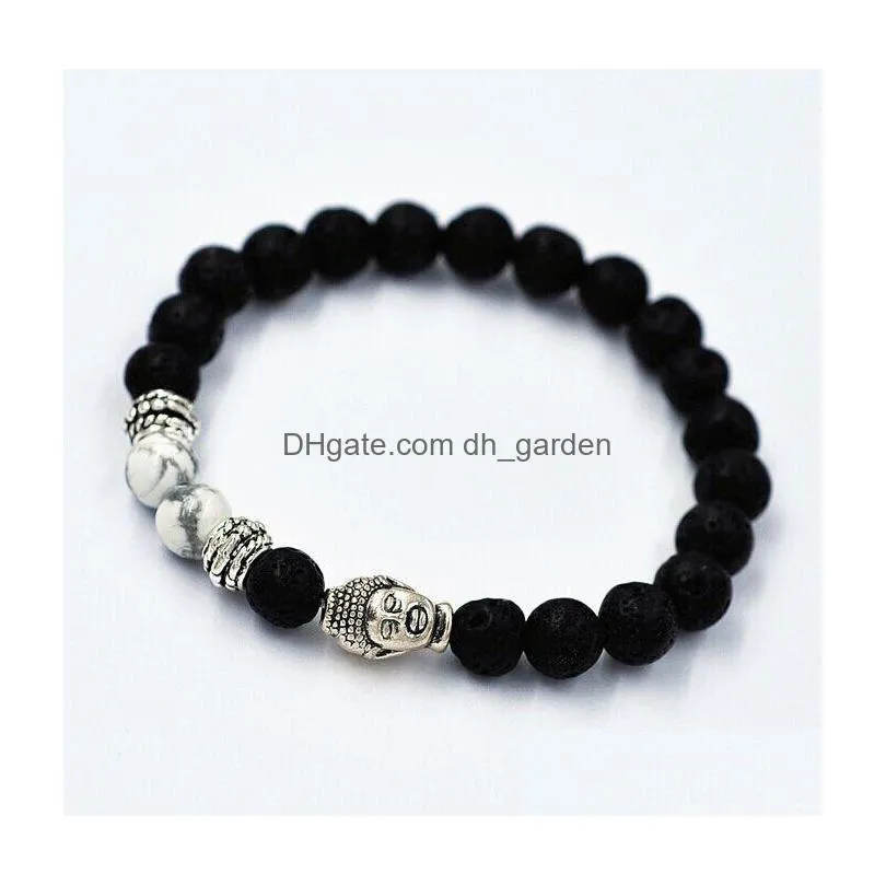 natural tophus buddhist buddha meditation beads bracelets for women men jewelry prayer bead mala bracelet shipping