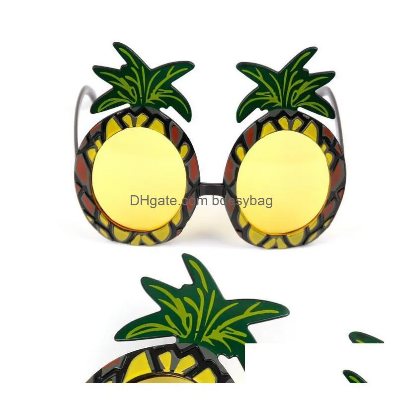 hawaii beach flamingo pineapple sunglasses goggles bachelorette hen night stag party favors carnival party decoration g915