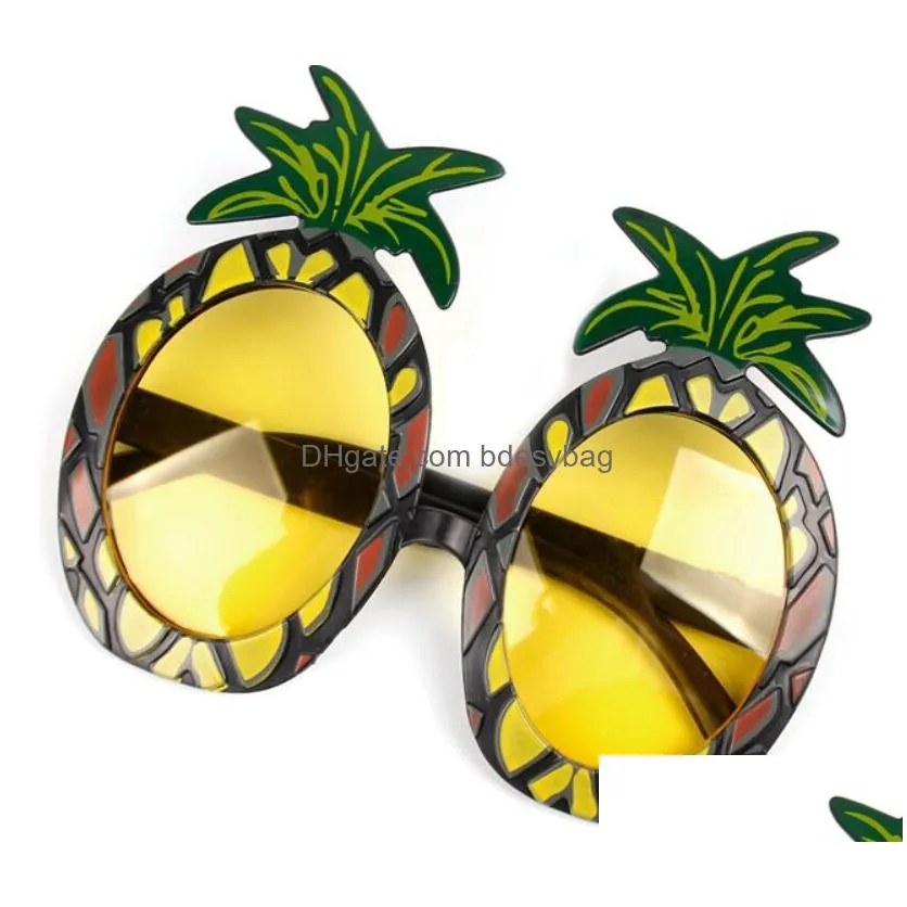 hawaii beach flamingo pineapple sunglasses goggles bachelorette hen night stag party favors carnival party decoration g915