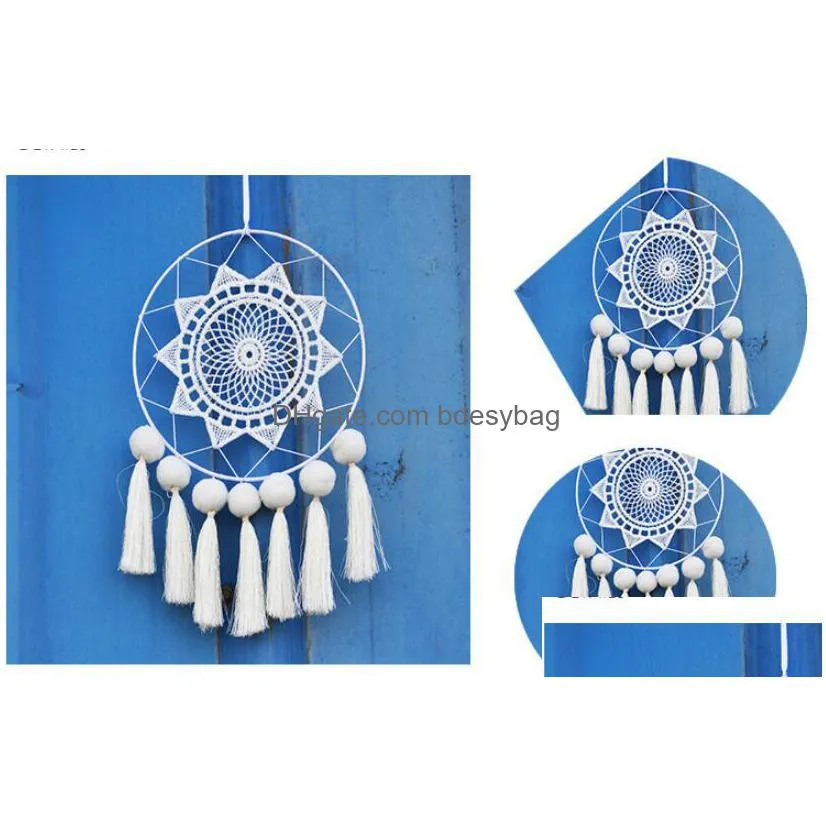 handmade dream catcher wind chimes home hanging craft gift dreamcatcher decoration ornament car hanging decoration ga471