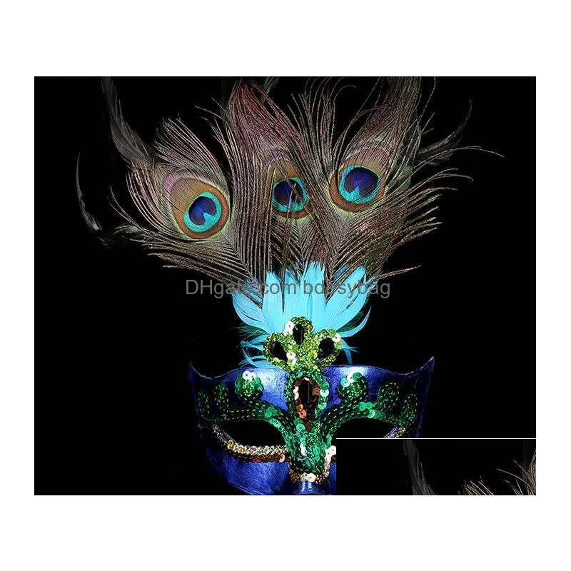 burst of environmental protection mask peacock nobility masks christmas halloween masquerade mask mask dance