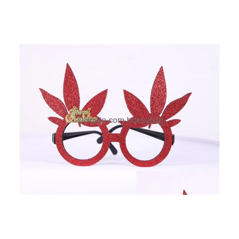 christmas glasses festival party adult creative gifts school children adornment eyeglass frame shopping mall activity gift