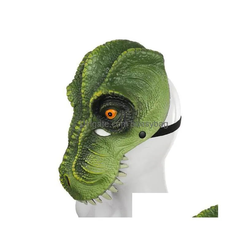 halloween new dinosaur tyrannosaurus rex mask carnival party cosplay props decoration gc428