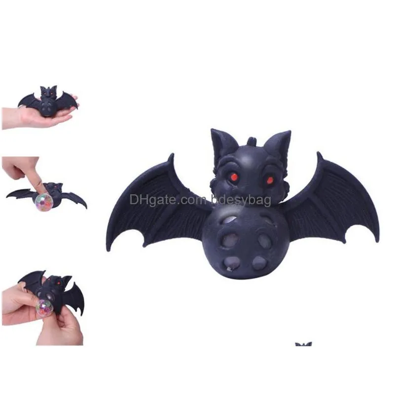 novelty bat tpr grape ball extrusion decompression explosion and decompression vent toy spoof vent toy delivery y63