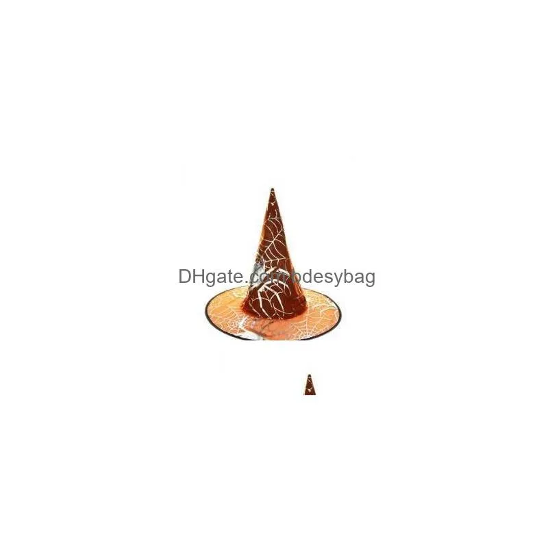  shippinghalloween costumes halloween party props cool witches wizard hats various color 20pcs/lot