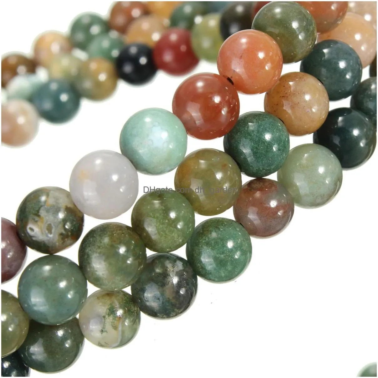 fashion jewelry natural 6mm stone buddhist india style 108 prayer stone beads gourd mala necklace bracelet for women men gift