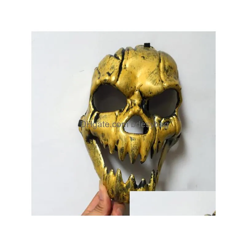 the new phoenix mask. the mask of terror face antique canine skull mask