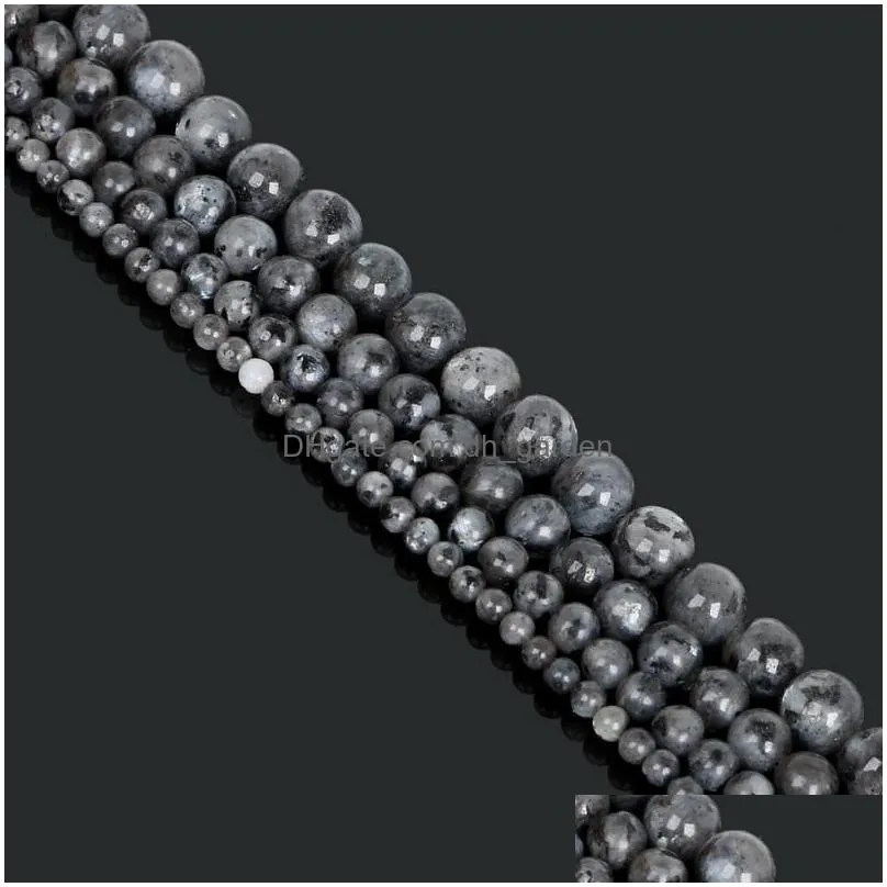 8mm new arrival 4/6/8/10mm 38cm/strand moonstone bead gem stone black moon stone round loose beads for jewelry making