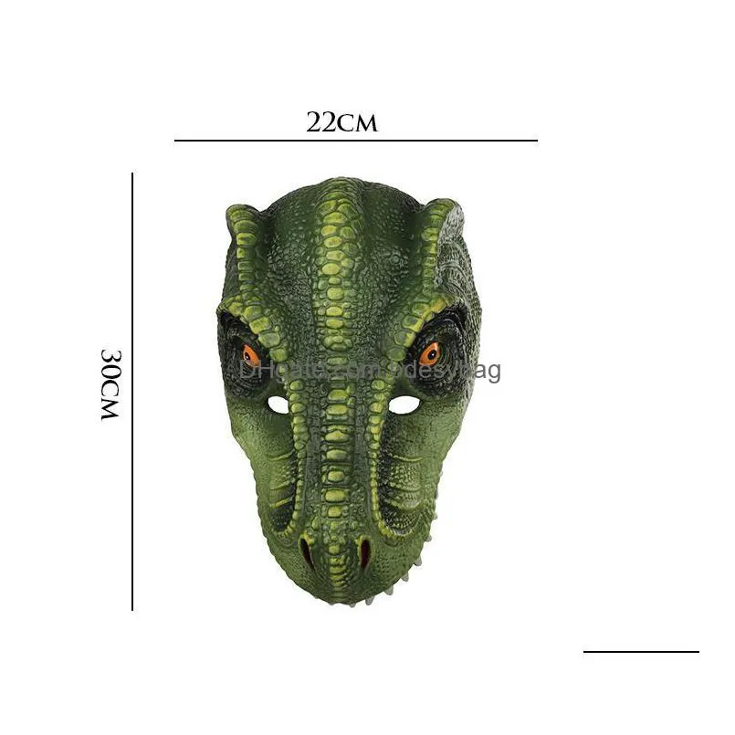 halloween new dinosaur tyrannosaurus rex mask carnival party cosplay props decoration gc428